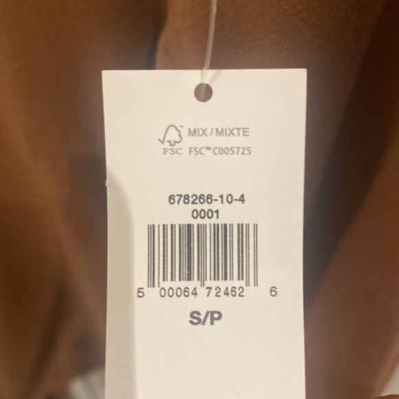 Banana Republic *NEW* Brown bodysuit - Picture 2 of 3